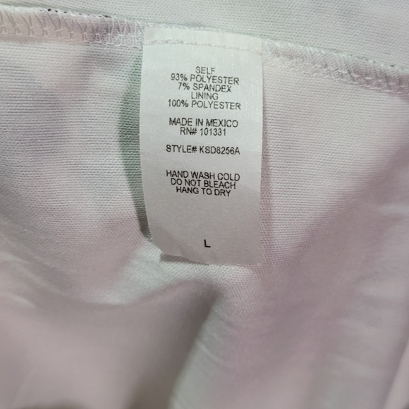 Charlotte Russe Women's NWT White Floral V-Neck Sleeveless Mini Dress Size Large - Picture 9 of 10